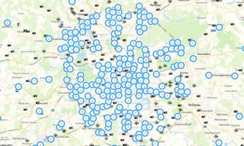 Камеры ГИБДД в Москве на карте 2020 года