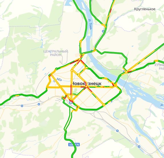 Карта пробок липецк. Пробки Новокузнецк сейчас Яндекс. Пробки Рязань Окружная дорога м5. Пробка в Новокузнецке сейчас. Карта автодорог Новокузнецка.
