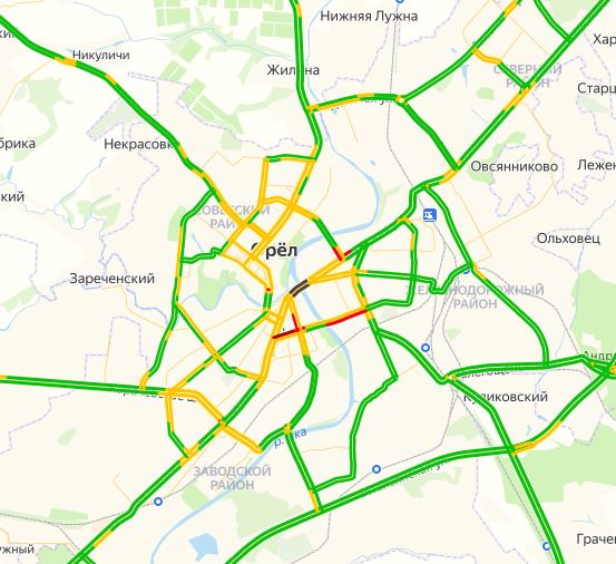Пробки орел. Пробки Рязань Окружная дорога м5. Пробки в Орле сейчас на карте. Карта пробок Ярославль. Пробки онлайн.