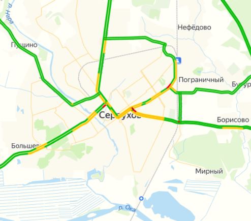 Пробки орел. Карта пробок на дорогах Серпухов Оболенск. Яндекс пробки Южный обход. Пробки Чехов Серпухов сейчас. Пробки на дороге Серпухов-Тула.