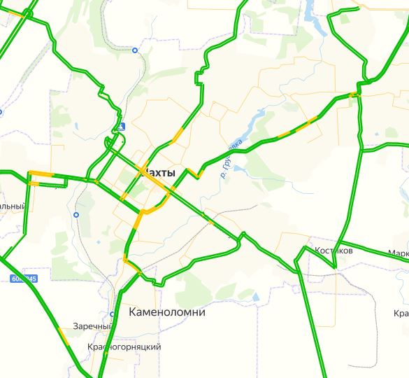 Карта пробок дзержинск