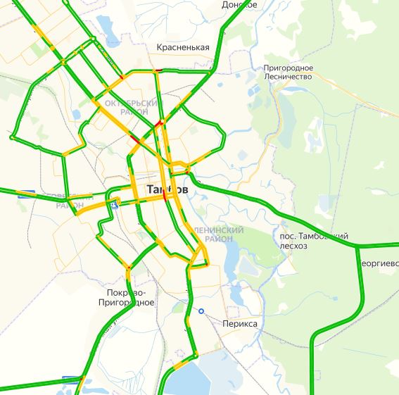 Карта тольятти пробки онлайн трасса м5