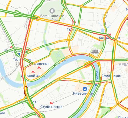 Пробки на борском мосту сейчас онлайн карта