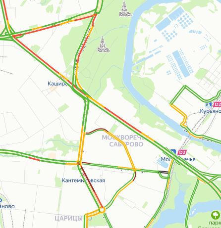 Карта пробки ярославль сейчас онлайн