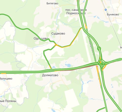 Пробки трасса м7 сейчас карта смотреть