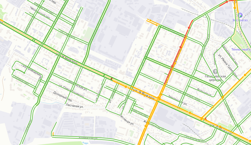 Ул 9 января воронеж на карте. Пробки Воронеж онлайн сейчас на карте.