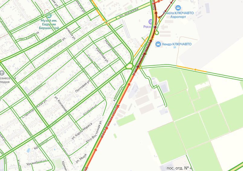 Западный обход краснодар карта